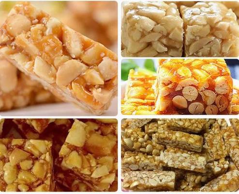 Mısır Süpürge Darısı Karabuğday İçin Dikdörtgen Susamlı / Tahıllı Bar Yapma Makinesi