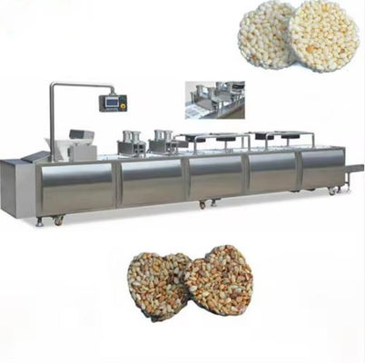 200-400kg/Hr Susam Mısırlık Bar Yapma Makinesi İşgücü tasarrufu Fıstık Bar Makinesi