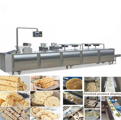 Elektrikli Crispy Nutritional Puflanmış Tahıl Bar Otomatik yiyecek üretim makinesi