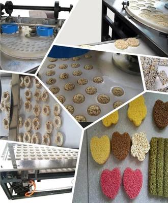 Elektrikli Crispy Nutritional Puflanmış Tahıl Bar Otomatik yiyecek üretim makinesi