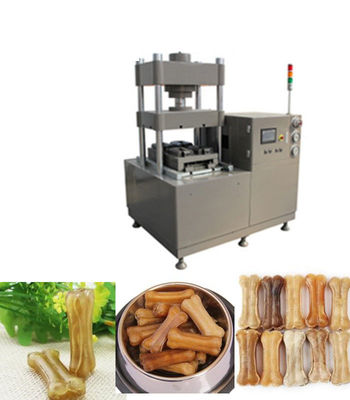 CE Belgeli Köpek Çiğneme Maması İçin İngilizce Versiyonu Pet Köpek Maması Makinaları