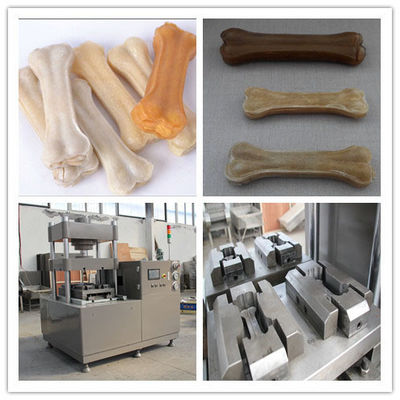 Otomatik Çalışma Köpek Kemik Yapma Makinesi Pet Pet Food İçin Makine Bakım