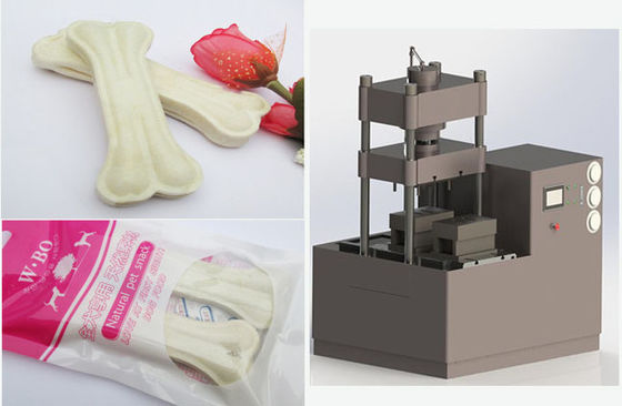 Schneider elektrikli inek altı 60T çift kalıplar dokunmatik ekran Rawhide Kemik köpeği kemik imalatçısı