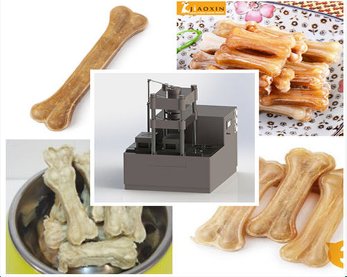 Pressed Rawhide Pet gıda işleme ekipmanları Siemens Dokunmatik Ekran