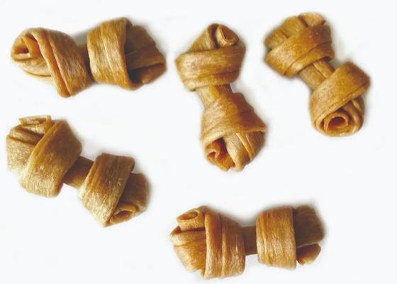 CE Onaylı Max 60 Ton Köpek Kemik Yapma Makinesi, Preslenmiş Ham Deri Kemikleri İçin