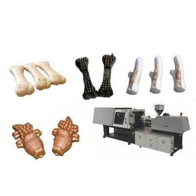 Evcil Hayvan Tedavileri / köpek Chews evcil hayvan gıda ekstrüzyon proses ekipmanları Çok Amaçlı Pet Chews