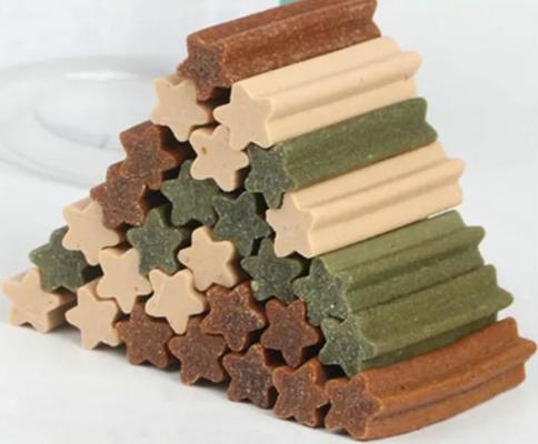 Ss Diş Bakımı Köpek Maması Ekstruder Çiklet Snack Gıda Üretim Hattı