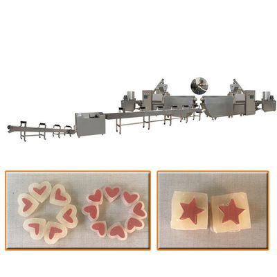 SUS304 Malzeme Köpek Atıştırmalıkları / Evcil Hayvan Tedavisi Köpek Maması Ekstrüzyon Makinesi WEG Motorlu