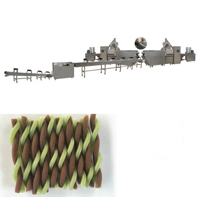 CE Onaylı Otomatik Kapılı Kapasiteli 200-250kg'lık Köpük Ekstruder, Evcil Hayvan Bakımı / Köpek Çiğneme Gıdası İşleme Hattı