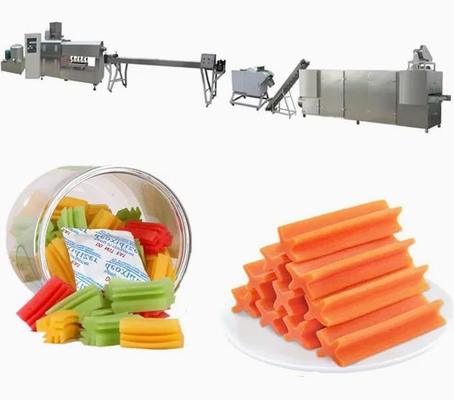 Yüksek kapasiteli Diş Bakımı Evcil Hayvan Çiğneme Kemik Oyuncağı için Soy Kilim Köpek Maması Ekstruder