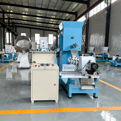 120-150 kg/h mini yüzen balık yemi ekstrüder makinesi Hindistan'da yüzen balık yemi peleti yapma makinesi fiyatı
