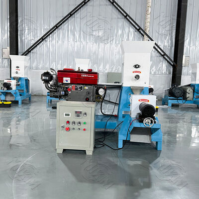 Yem tasarrufu sağlar ve son derece verimlidir! Dizel motorlu yüzer balık yemi ekstrüder makinesi ve balık yemi pelet makinesi – balık çiftçileri için para kazandıran bir araç.