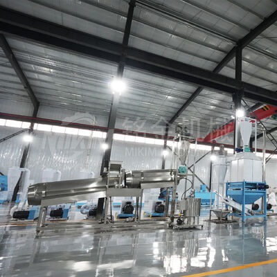 MIKIM Fish Floating Feed Pellets Machine Line Customized Catfish Carp 200kg Fish Feed Extruding Line