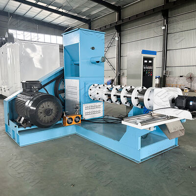 Çok fonksiyonel Pet Food Pellet Feed Processing Machine Birinde öğütme karışımı ve pellet