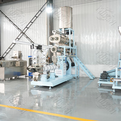 Otomatik Yüzen Balık Yiyecek Ekstrüder köpek Yiyecek Pellet yapımı Besinler Makine Fabrikası