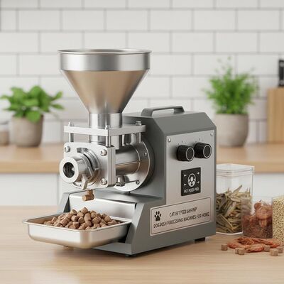 Kediler Evcil hayvanlar Yüzen Balık Karidesleri Besleyici Pellet Ekstrüder Makine Ev İçin Köpek Gıda İşleme Makineleri