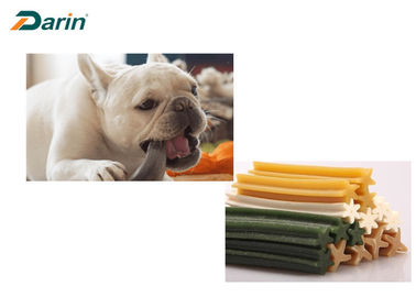 Tek Renk Davranır Sakız Köpek Gıda Makinesi Makinesi Pet Davranır Ekipmanları