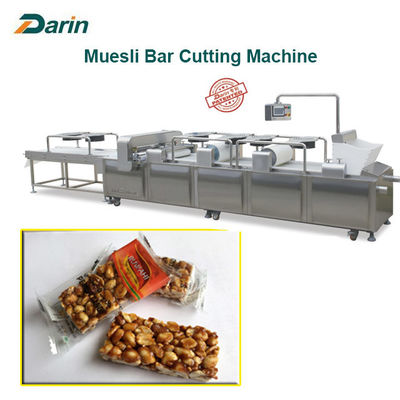 Yüksek Kapasiteli Müsli Bar Tahıl Bar Yapımı Makinesi Dikdörtgen Şekil