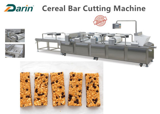 Paslanmaz Çelik Tahıl Bar Yapma Makinesi, Susam Bar için Snack Kesme Makineleri