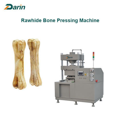 Sheepskin Rawhide Köpek Kemik Presleme Makinesi, evcil hayvan gıda işleme ekipmanları