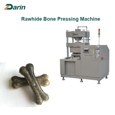 60T Dental atıştırmalıklar çift kalıplar Pressed Rawhide Bones Machine with WEG MOTOR