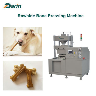 60T Çift istasyonlu Almanya motor PLC Kontrolü Rawhide Kemik köpeği gıda makineleri
