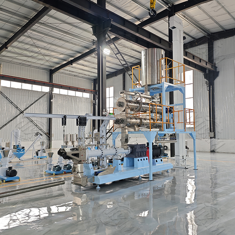 Yüksek Kapasiteli Soy Ağacı Evcil Hayvan Maması Ekstrüder Makinesi CE ve ISO9001 ile