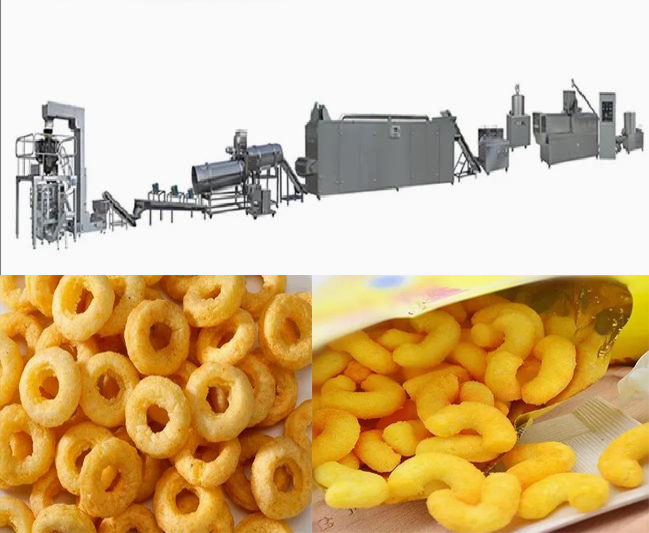 Yüksek Verimli Otomatik SUS304 3D Pelet Atıştırmalık Ekstrüzyon Makinesi