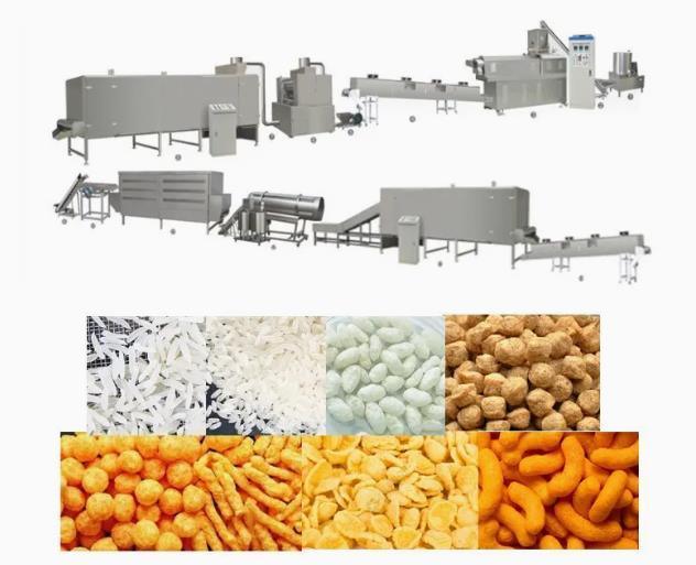 2D 3D pelet Çerez Ekstrüzyon Makinesi, mısır cips yapma makinesi