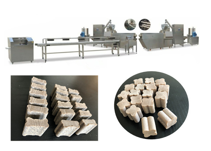 Ss PET Arıtma Makinesi Tek / Çift Renkli Çiğneme Sakız Üretimi İçin Davranır