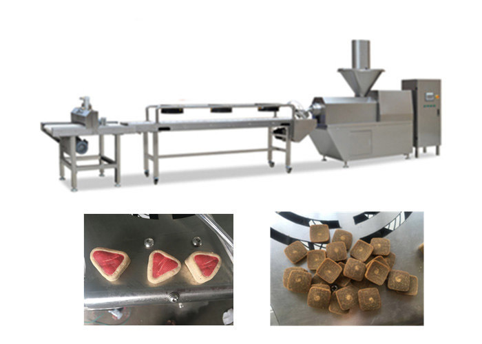 Paslanmaz Çelik Sarsıntılı Pet Gıda Üretim Hattı 300-500kg / Saat