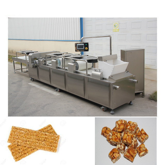 SUS Paslanmaz Çelik Tahıl Bar Makinesi Snack Düz Bar