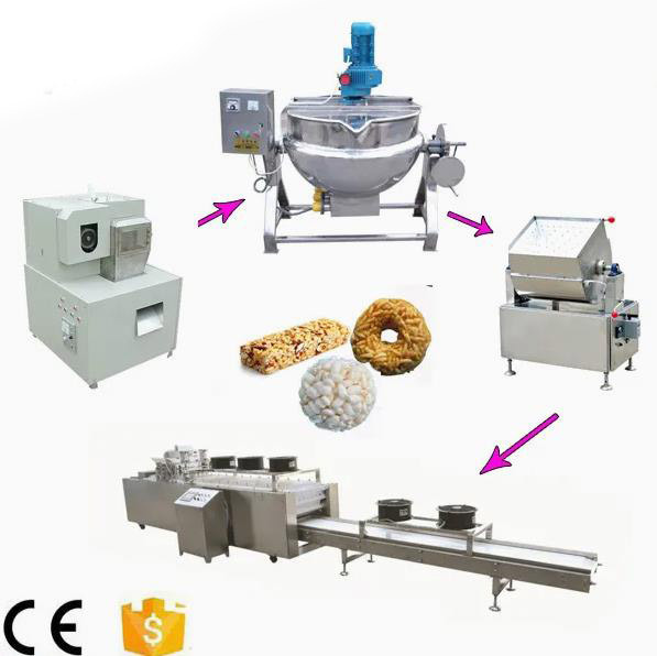 Haşhaş Pilavı Yapma Makinesi / Darı, buğday için tahıl şişirme makinesi