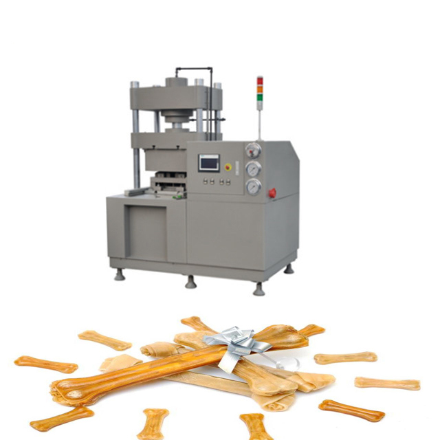 Pressed Rawhide Pet gıda işleme ekipmanları Siemens Dokunmatik Ekran