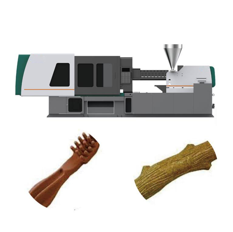 Otomatik Köpek Aperatifler Enjeksiyon Kalıplama Pet Gıda Extruder Makinesi Pet Çiğniyor Makinesi