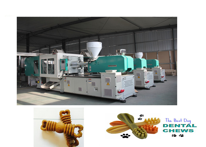 Köpek Kemik Çiğneme Gıdalar için Pet Enjeksiyon Makinesi Diş Bakımı