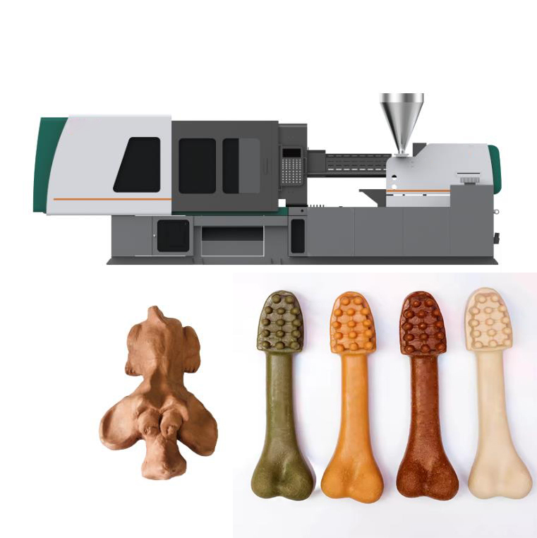 Enjeksiyon Kalıp Tipi Pet Tedavi Makinesi Köpek Diş Tedavisi Enjekte Edilmiş Kalıplama