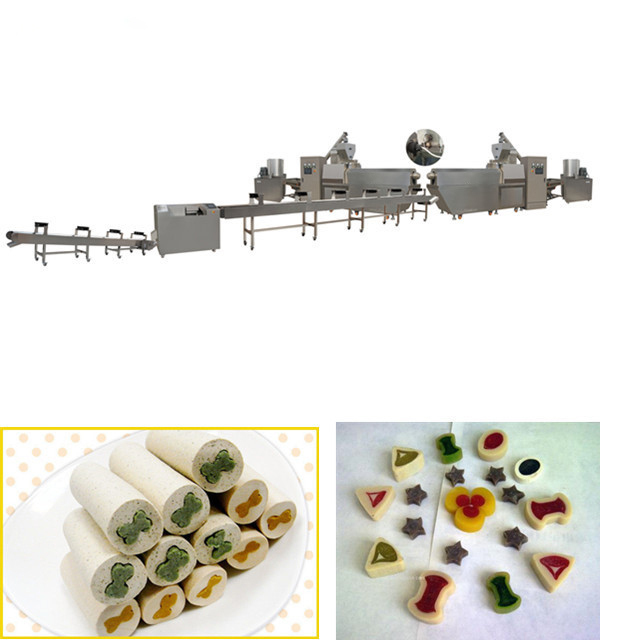 Paslanmaz Çelik Pet Gıda Ekstruder Köpek İkramları / Köpek Sakız İşleme